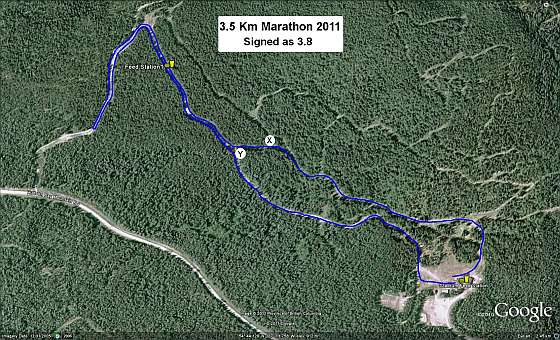 3.5 km Route 3.5 km Route